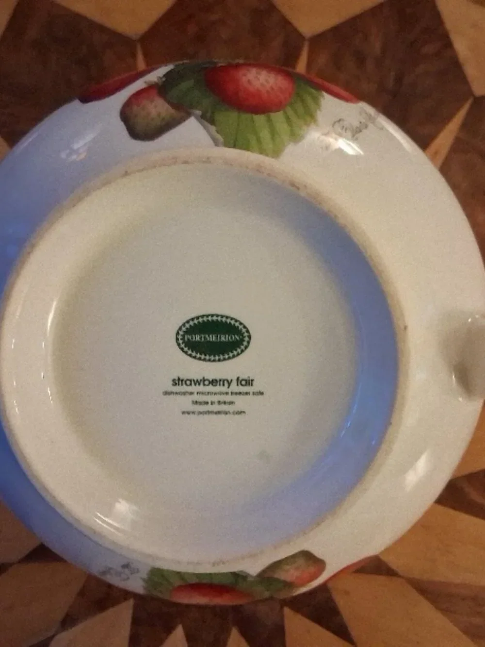 Vintage Portmeirion Strawberry Fair Teapot & Lid ~Discontinued Item